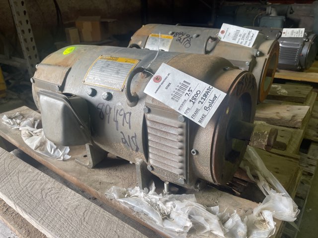 Baldor 5 HP 1750 RPM 218AT DC Motors 89499