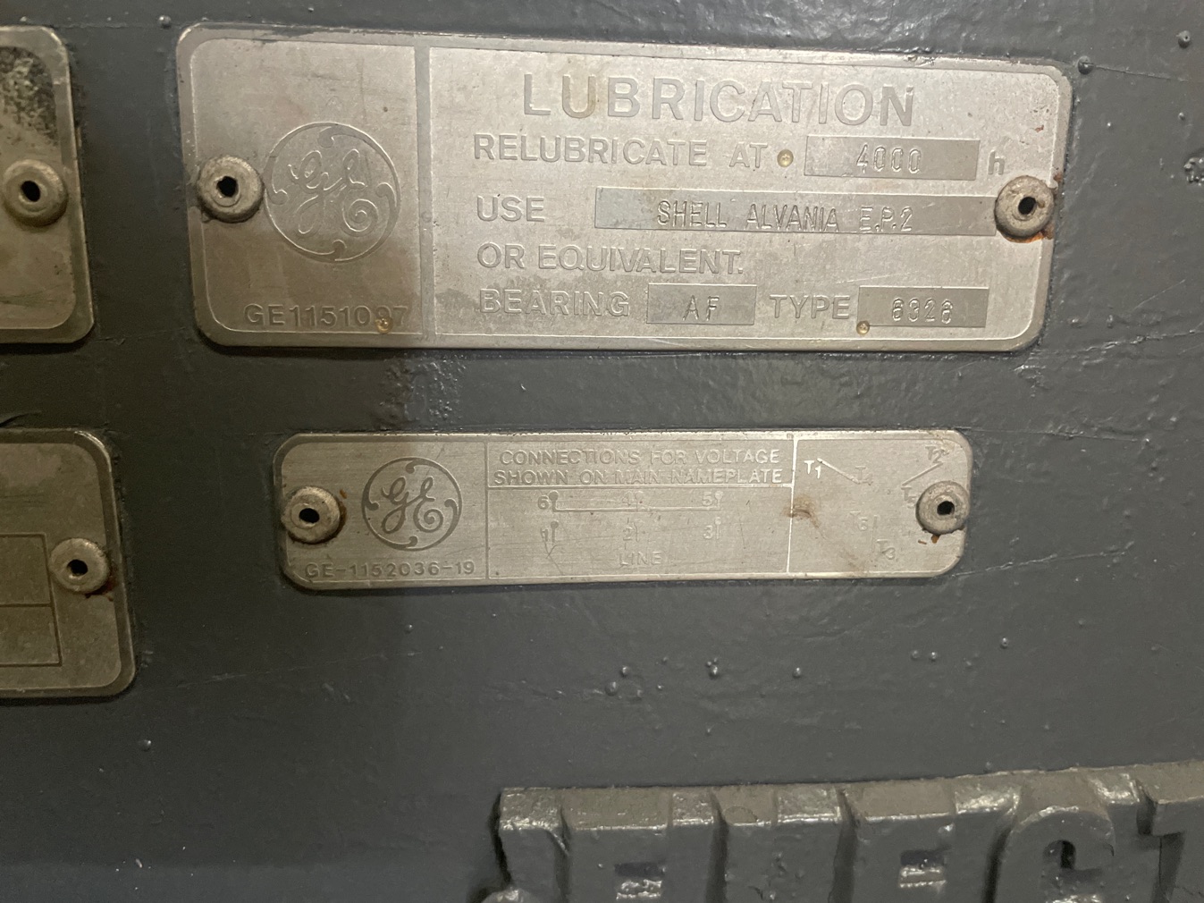 General Electric 700 HP 1782 RPM 8309S Slip Ring Motors 89536