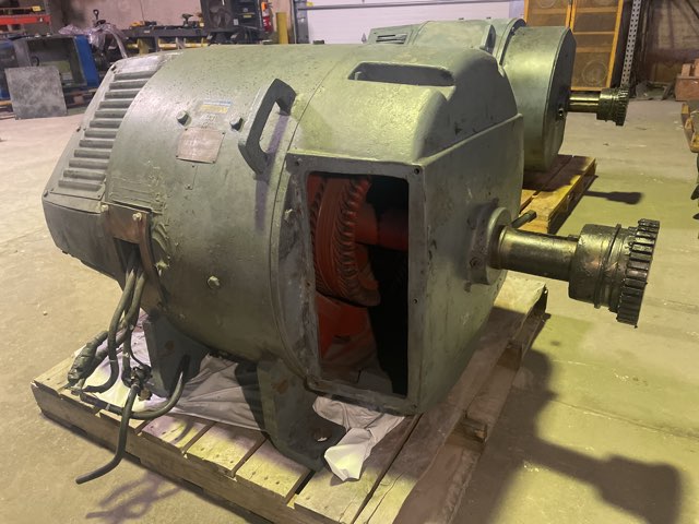 General Electric 100 HP 650/1300 RPM 683A DC Motors 89595