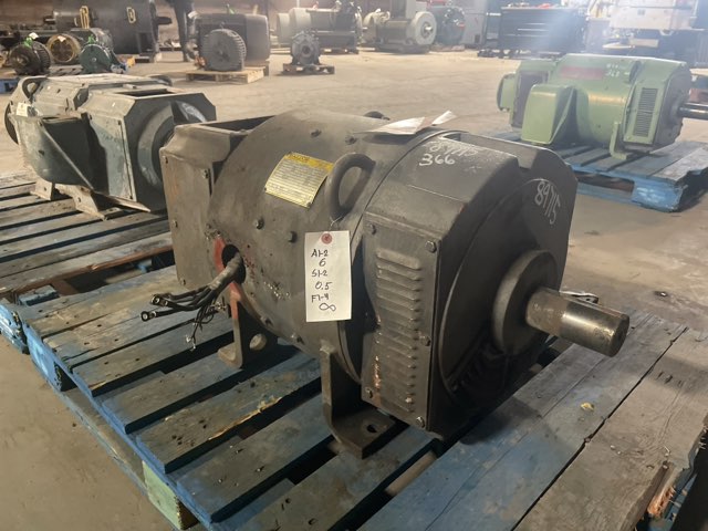 Baldor 75 HP 1750/2100 RPM 366AT DC Motors 89715