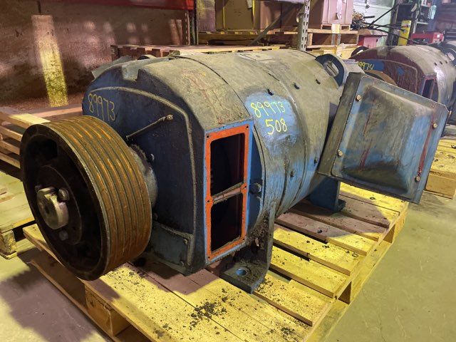 General Electric 200 HP 1150/2000 RPM 508AY DC Motors 89973