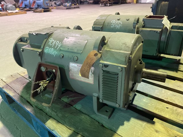 General Electric 15 HP 1750/2300 RPM 258AT DC Motors 90194