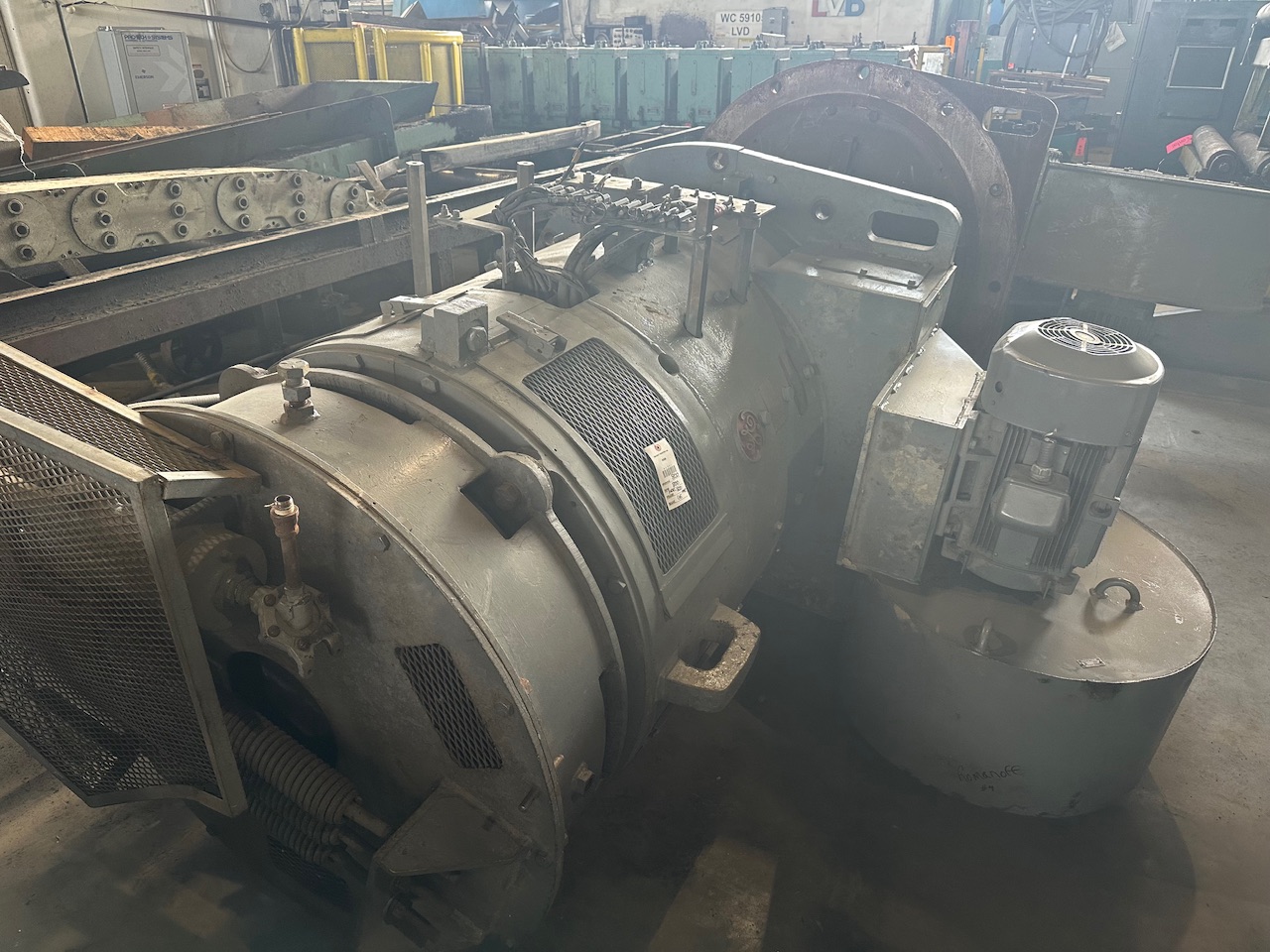 General Electric 800 HP 800 RPM 820AAR DC Mill Motors 90321