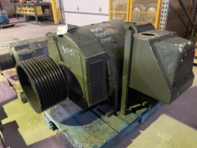 General Electric 200 HP 1750/1900 RPM 504AY DC Motors 90351