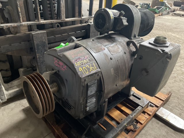 General Electric 125 HP 1750/2000 RPM 407AT DC Motors 90361