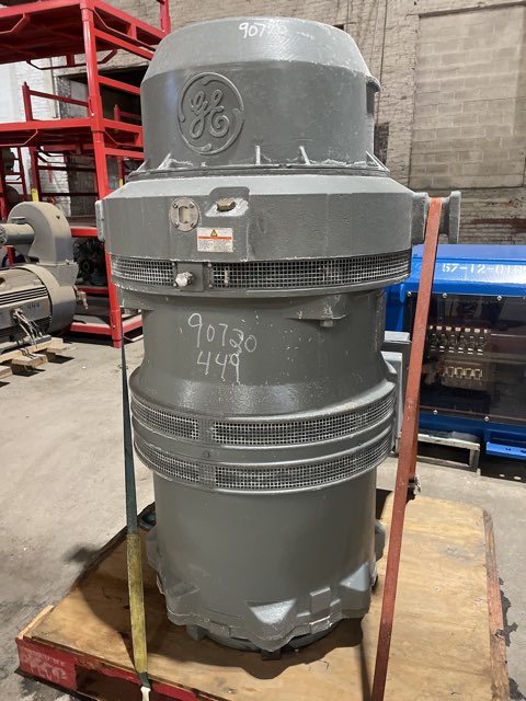 General Electric 400 HP 1790 RPM L449TP20 Vertical Motors 90720