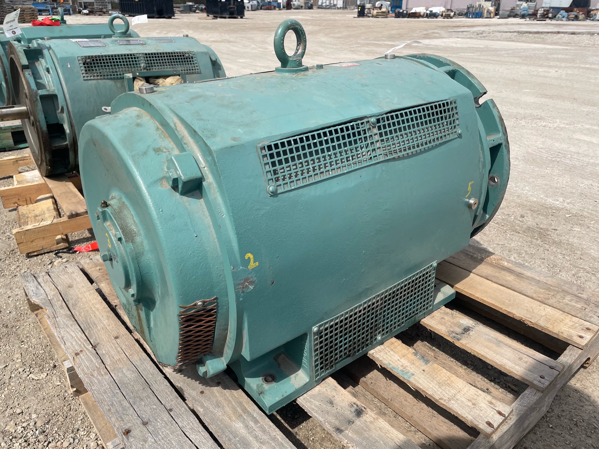 Toshiba 350 HP 3600 RPM 447TDZ Squirrel Cage Motors 90848