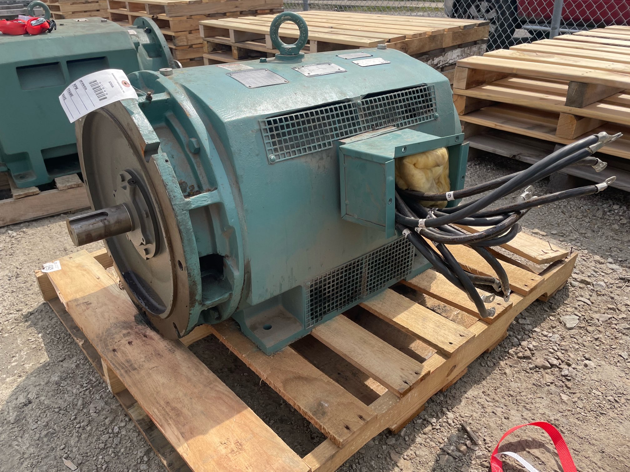 Toshiba 350 HP 3600 RPM 447TDZ Squirrel Cage Motors 90849