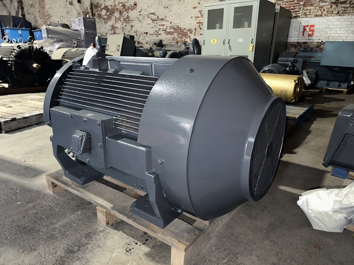 Teco Westinghouse 400 HP 1200 RPM 586/7UZ Squirrel Cage Motors 91401