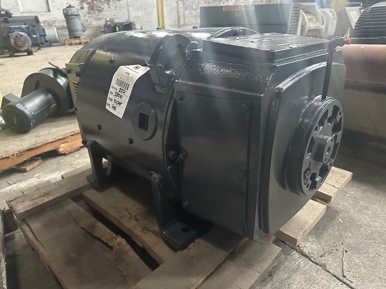 General Electric 150 HP 1750/2000 RPM 407AT DC Motors 91517