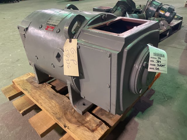 General Electric 125 HP 1750 RPM 368AT DC Motors 91523