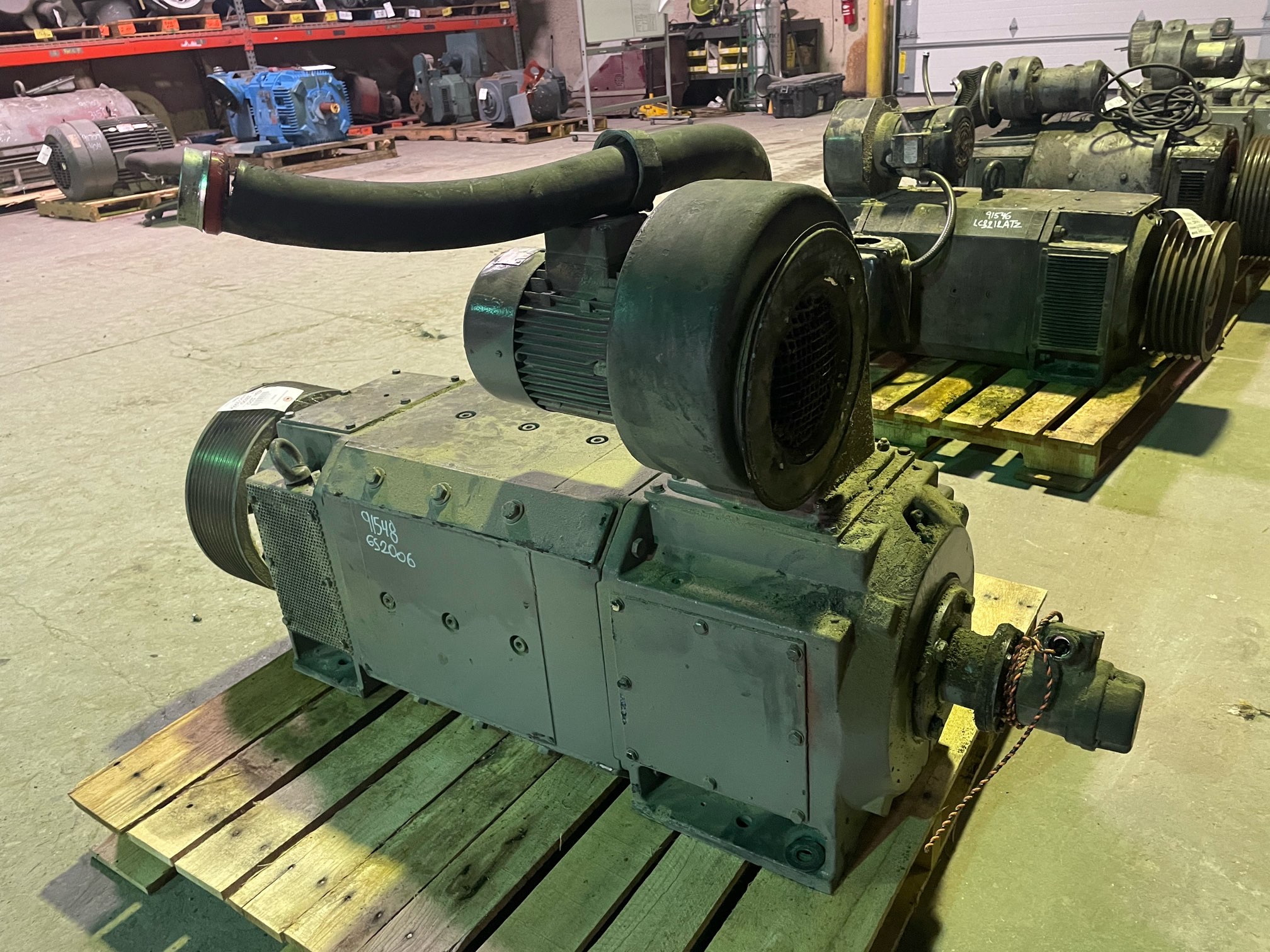 Reliance 125 HP 1750 RPM GS2006 DC Motors 91548