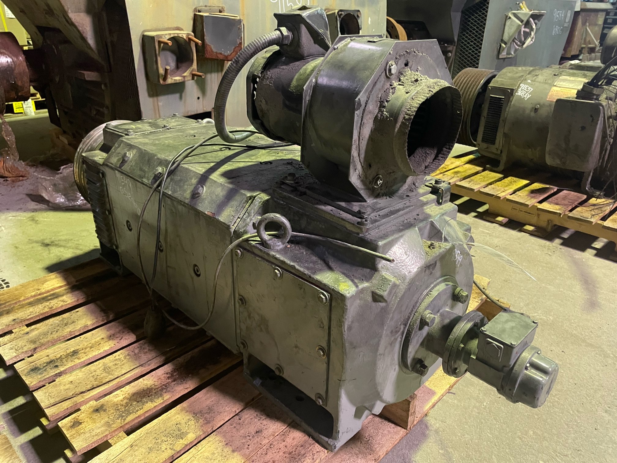 Reliance 125 HP 1500 RPM GS2008 DC Motors 91549