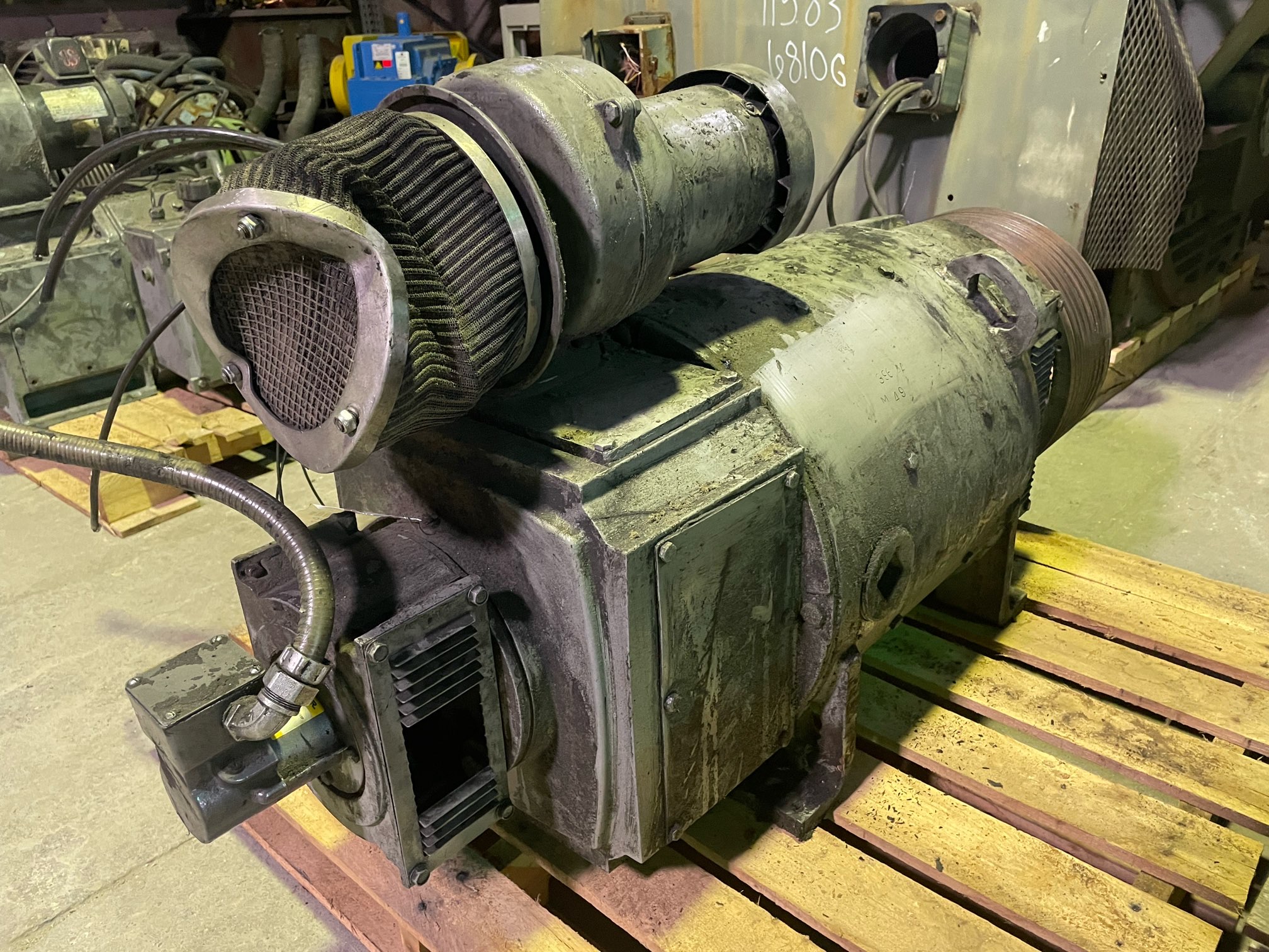 General Electric 100 HP 1750 RPM 368ATY DC Motors 91551
