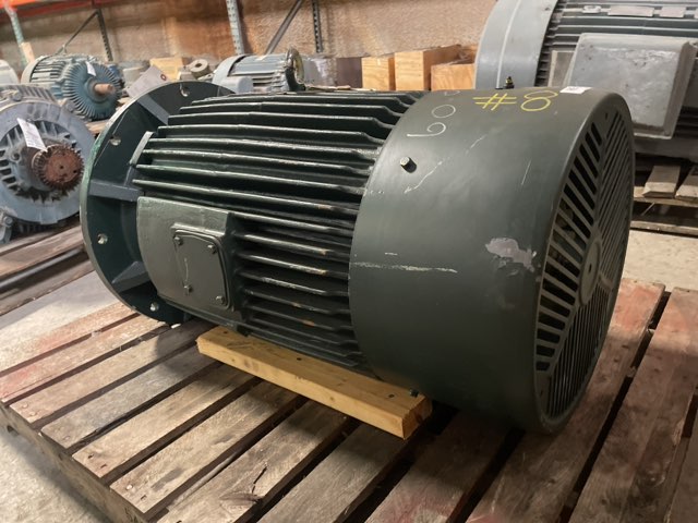 Toshiba 100 HP 3600 RPM 405TD Squirrel Cage Motors 91714