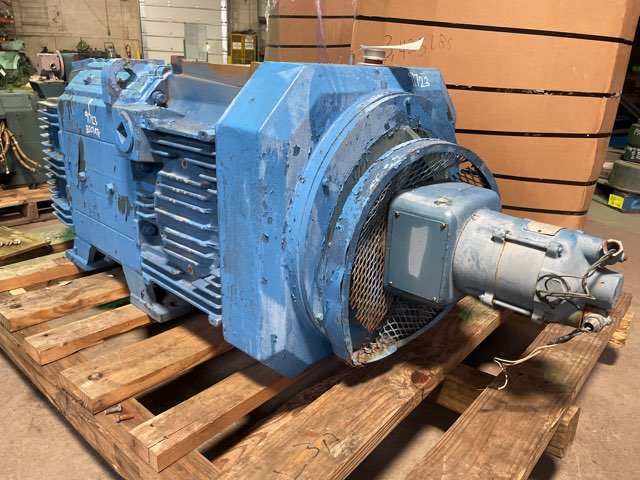 Reliance 125 HP 1750 RPM B507ATZ DC Motors 91723