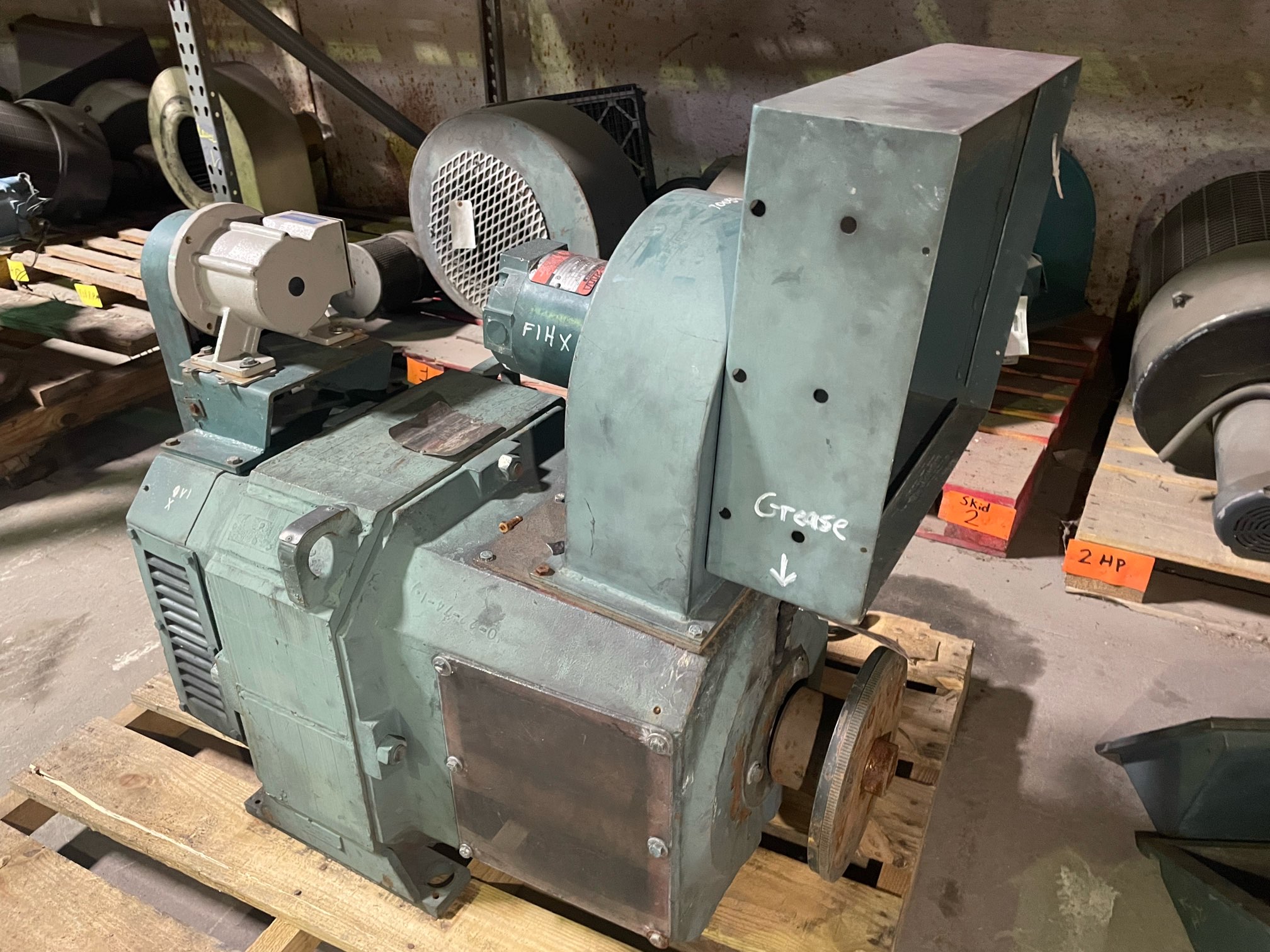 Reliance 100 HP 1750/2300 RPM 403ATZ DC Motors 91724
