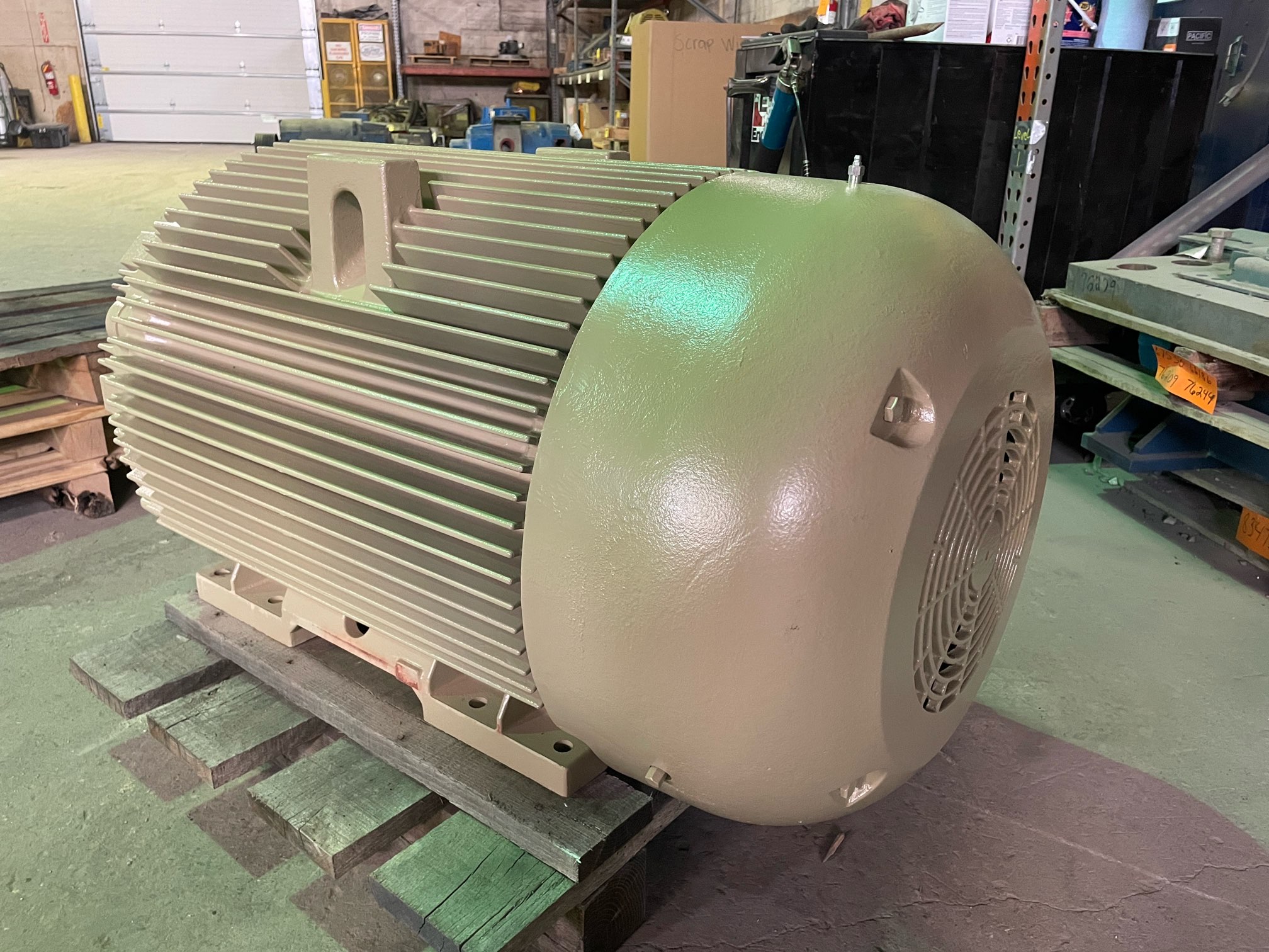 General Electric 300 HP 1800 RPM 449T Squirrel Cage Motors 91781