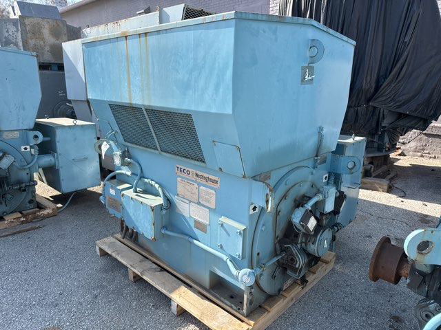 Teco Westinghouse 1500 HP 3600 RPM 4011 Squirrel Cage Motors 91799