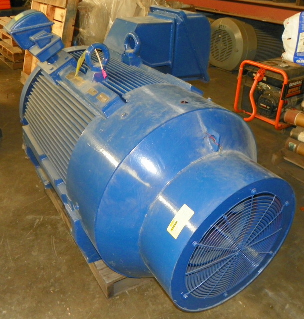 Teco Westinghouse 500 HP 1800 RPM 5808B Squirrel Cage Motors 91902