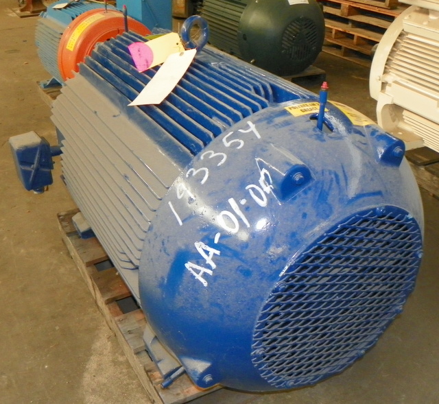 Siemens-Allis 350 HP 1800 RPM 509U Squirrel Cage Motors 91906