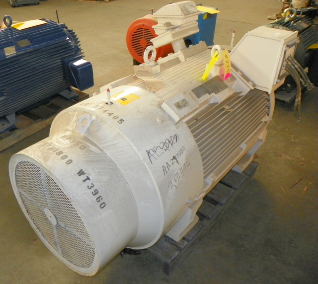 Teco Westinghouse 350 HP 1800 RPM 5009B Squirrel Cage Motors 91907