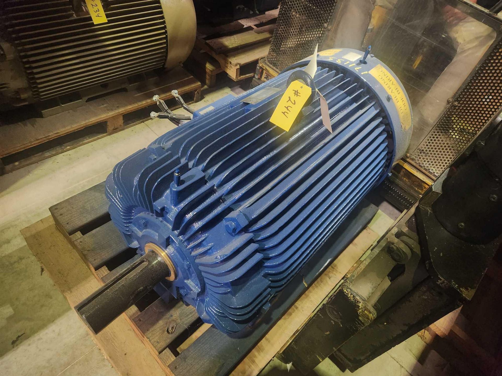 Teco Westinghouse 300 HP 1200 RPM 449T Squirrel Cage Motors 91909