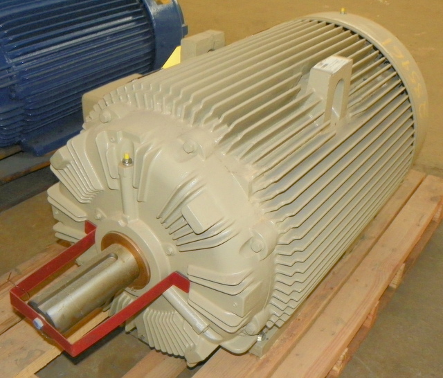 General Electric 150 HP 1200 RPM 447T Squirrel Cage Motors 91911