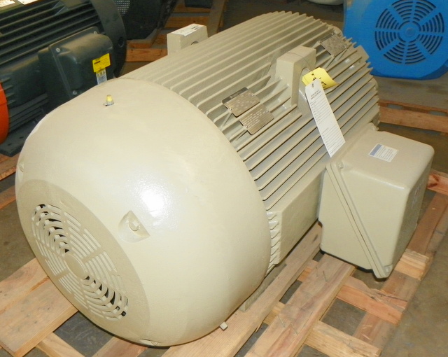 General Electric 150 HP 1200 RPM 447T Squirrel Cage Motors 91911