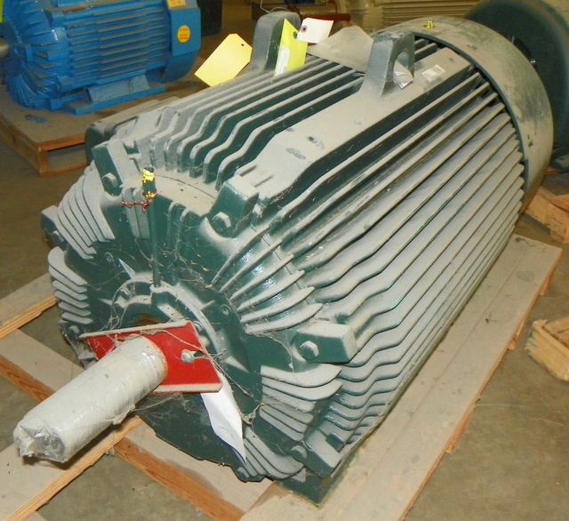 Toshiba 125 HP 720 RPM 447/9T Squirrel Cage Motors 91913