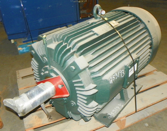 Toshiba 75 HP 900 RPM 444T Squirrel Cage Motors 91915