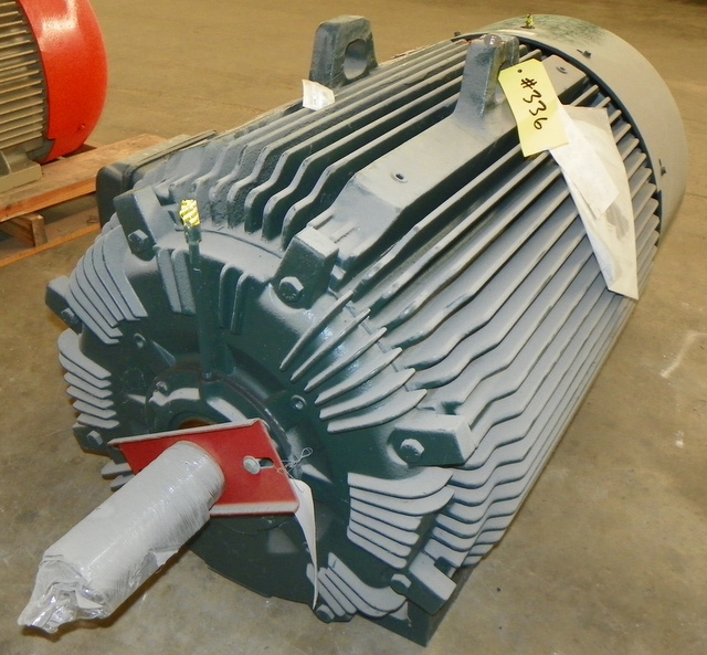 Toshiba 100 HP 720 RPM 447/9T Squirrel Cage Motors 91920