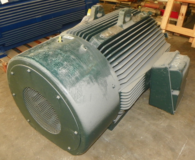Toshiba 100 HP 720 RPM 447/9T Squirrel Cage Motors 91920