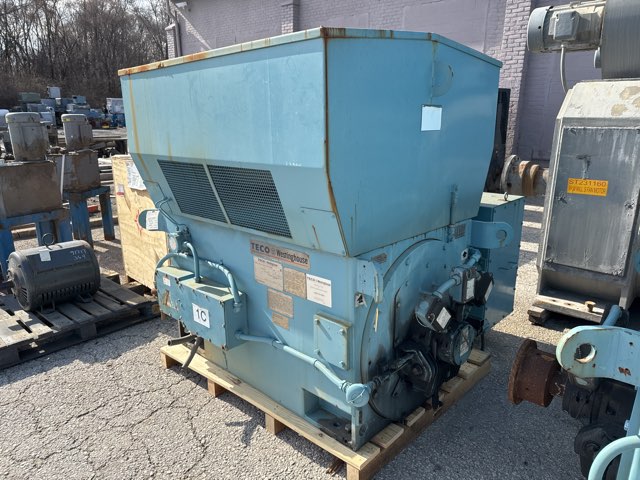 Teco Westinghouse 1500 HP 3600 RPM 4011 Squirrel Cage Motors 91922