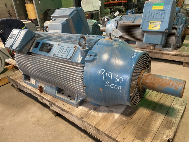 WEG 400 HP 1800 RPM 5009/10/11TZ Squirrel Cage Motors 91930