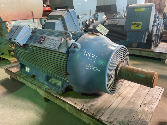 WEG 400 HP 1800 RPM 5009/10/11TZ Squirrel Cage Motors 91931