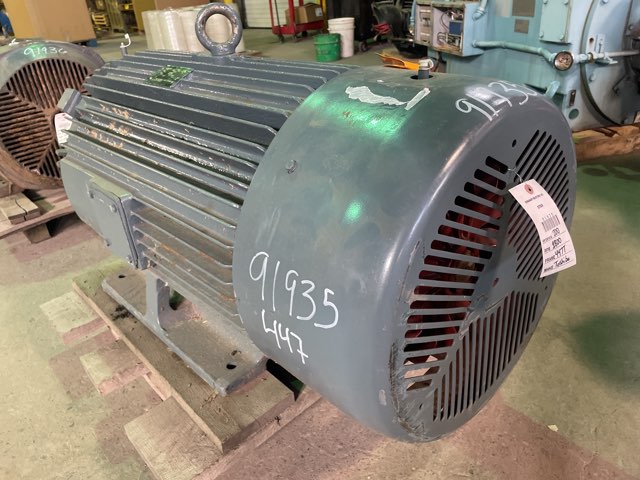 Toshiba 200 HP 1800 RPM 447T Squirrel Cage Motors 91935