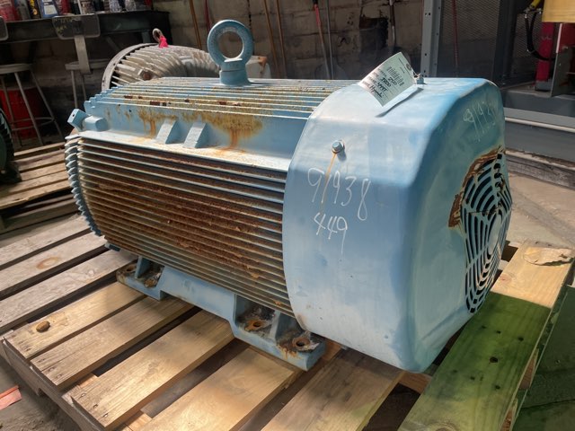 Hyundai 250 HP 1800 RPM 449T Squirrel Cage Motors 91938