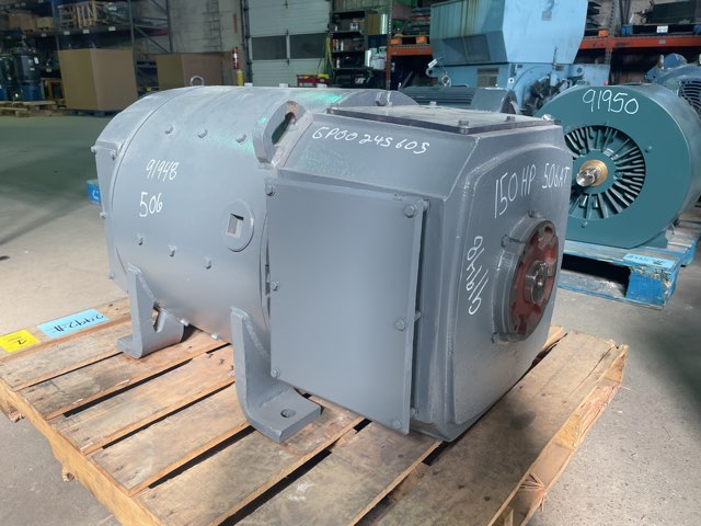 General Electric 150 HP 850/1700 RPM 506AT DC Motors 91948