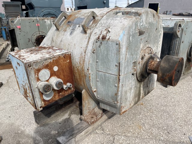 General Electric 500 HP 850 RPM 6513 DC Motors 91961