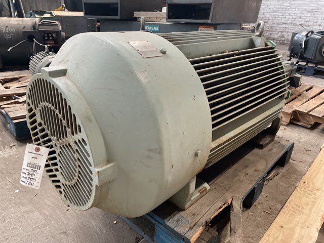 Teco Westinghouse 300 HP 3600 RPM 449TSC Squirrel Cage Motors 91967