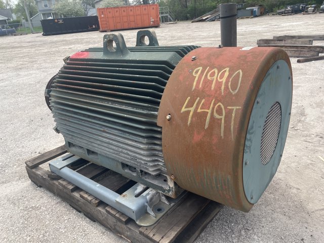 Toshiba 250 HP 1200 RPM 449T Squirrel Cage Motors 91990