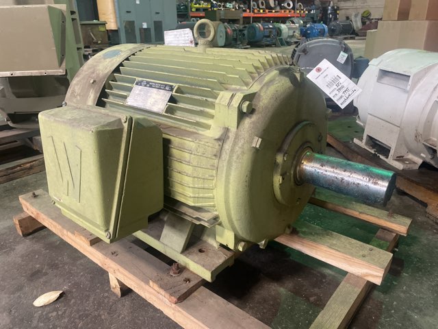 Worldwide 125 HP 1800 RPM 444T Squirrel Cage Motors 92053