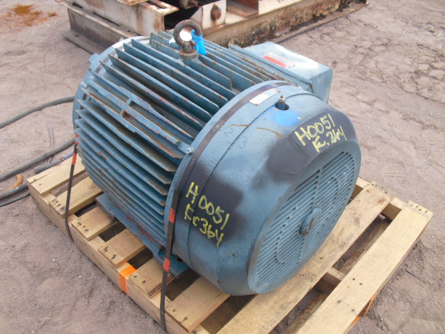 Reliance 40 HP 1200 RPM 364T Squirrel Cage Motors H0051