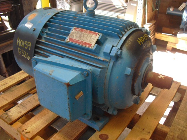Teco 50 HP 3600 RPM 326TS Squirrel Cage Motors H0159