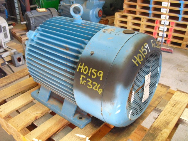 Teco 50 HP 3600 RPM 326TS Squirrel Cage Motors H0159