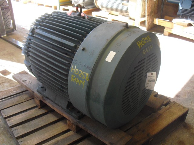 Reliance 125 HP 1800 RPM 444T Squirrel Cage Motors H0258