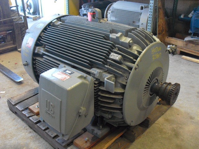 US Electric 300 HP 1200 RPM 5807S Squirrel Cage Motors H0266