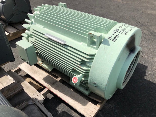 General Electric 250 HP 1200 RPM 509LL Squirrel Cage Motors H0597