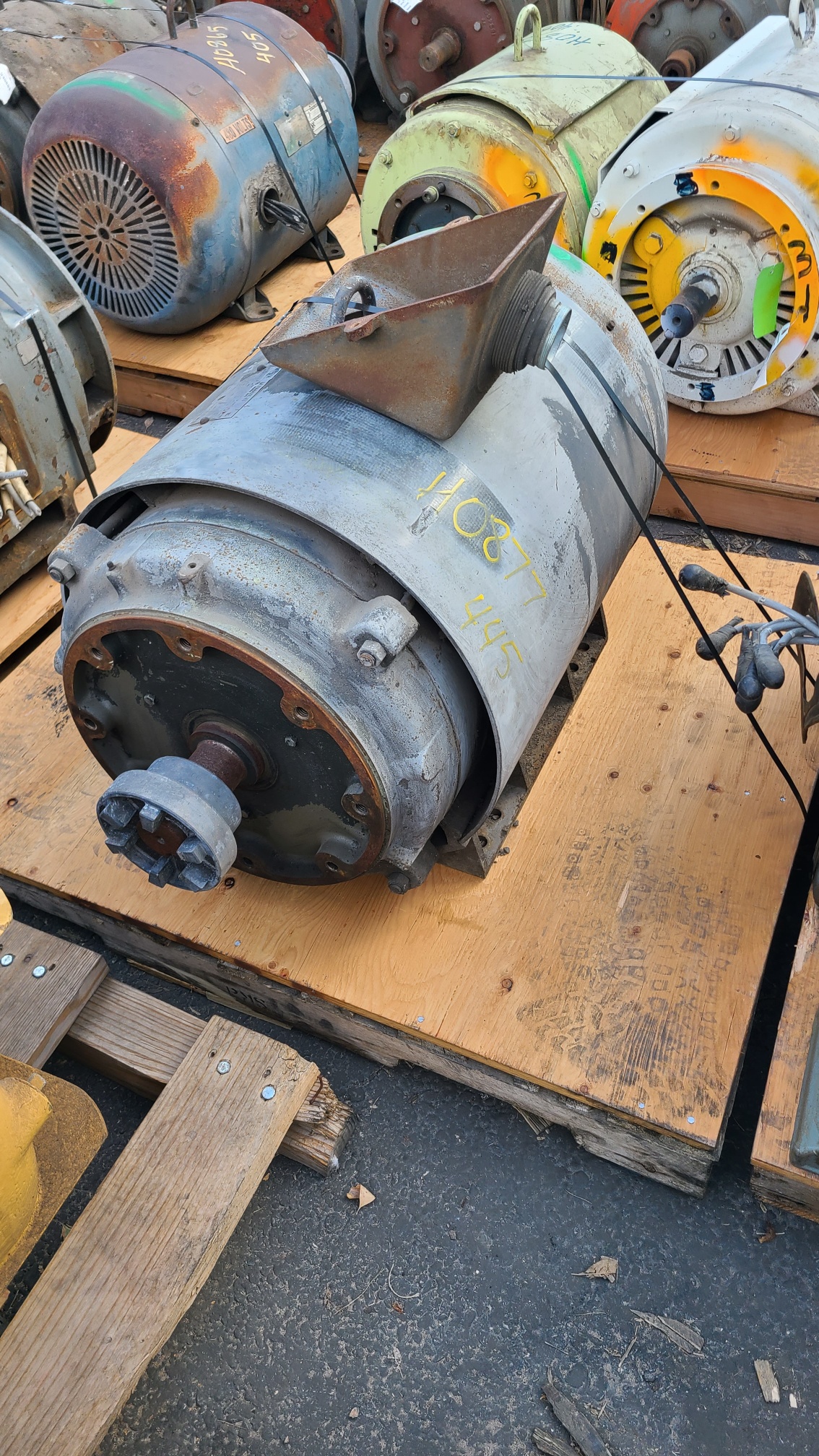 Lincoln 150 HP 1800 RPM 445TSC Squirrel Cage Motors H0877